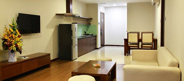 Mỗi chi tiết thiết kế tỉ mỉ, chăm chút trong căn hộ Junior Suite rộng 55m2  mang đến cho bạn một không gian hoàn hảo